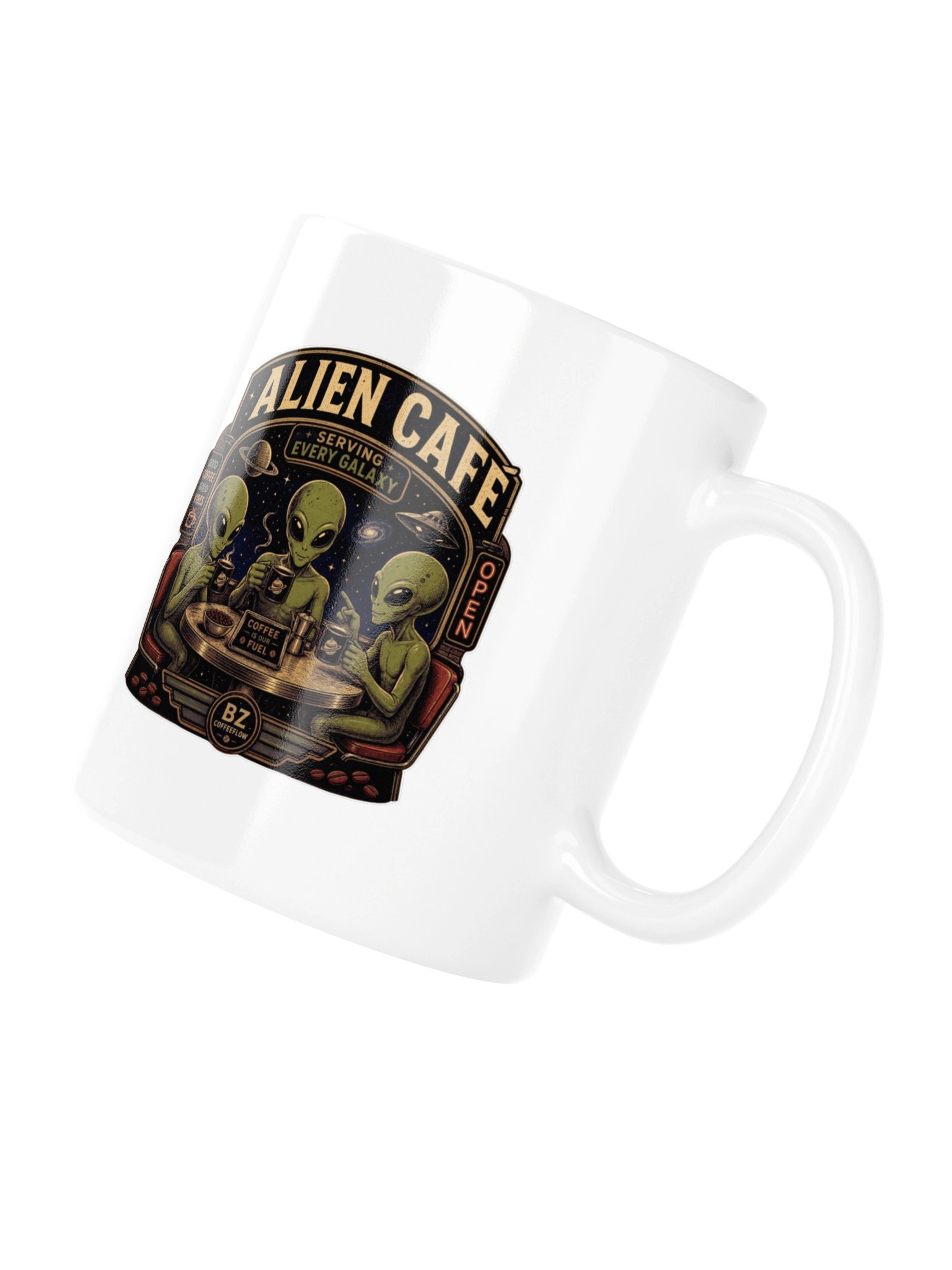 Alien Café — Serving Every Galaxy. ☕👽🌌 product image (11)