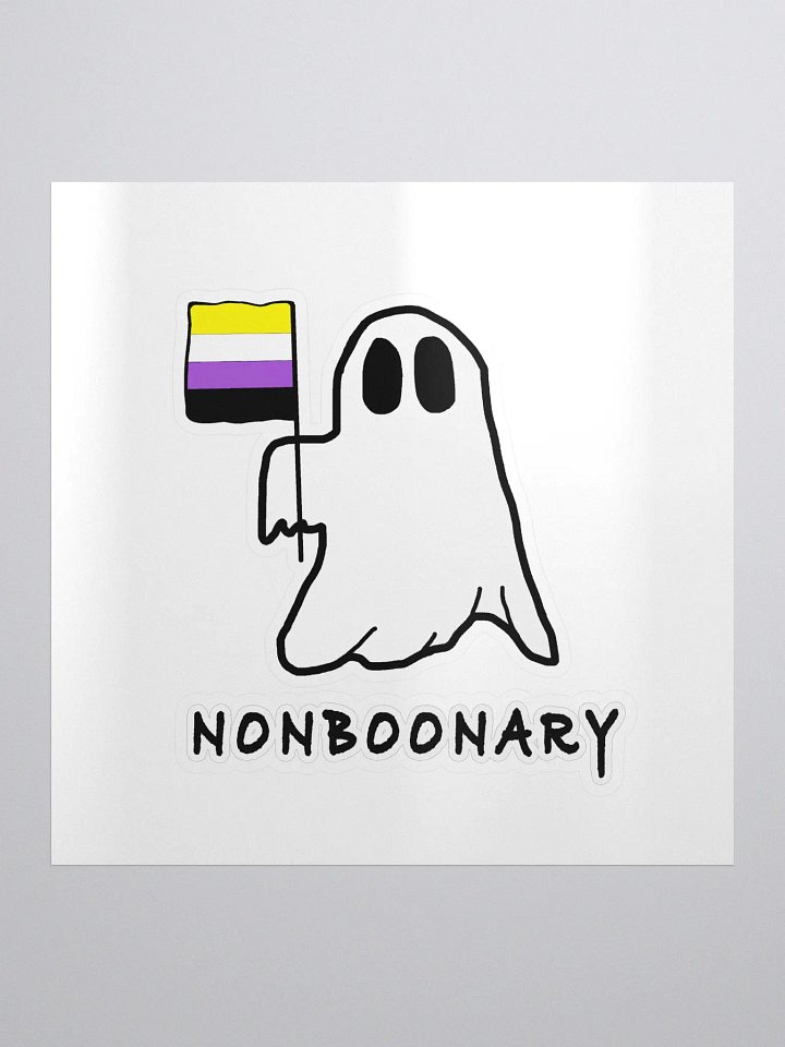 nonBOOnary Sticker product image (1)