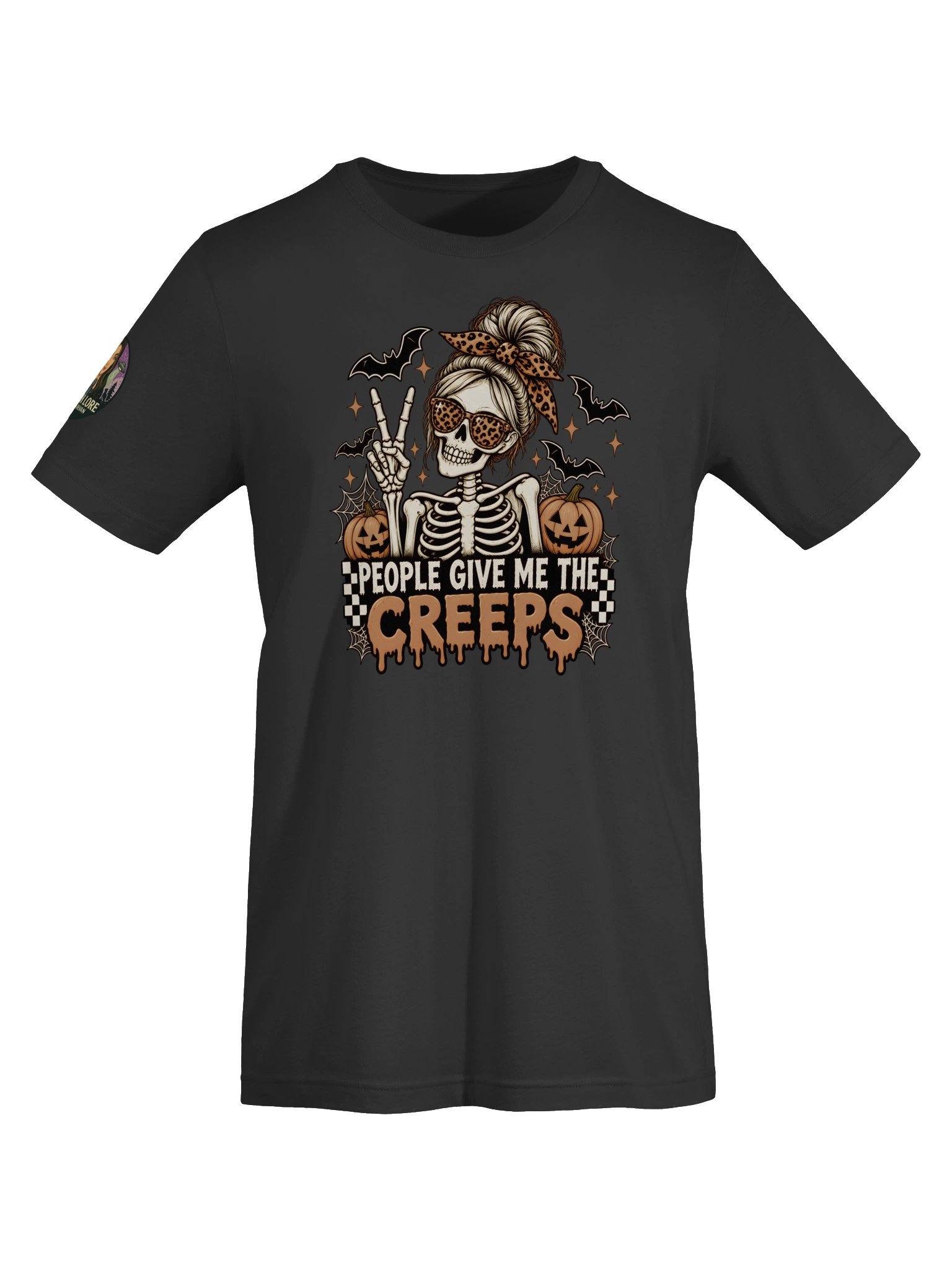 LIMITED EDITION-HALLOWEEN *PEOPLE ARE CREEPY* SOFT T-SHIRT product image (34)