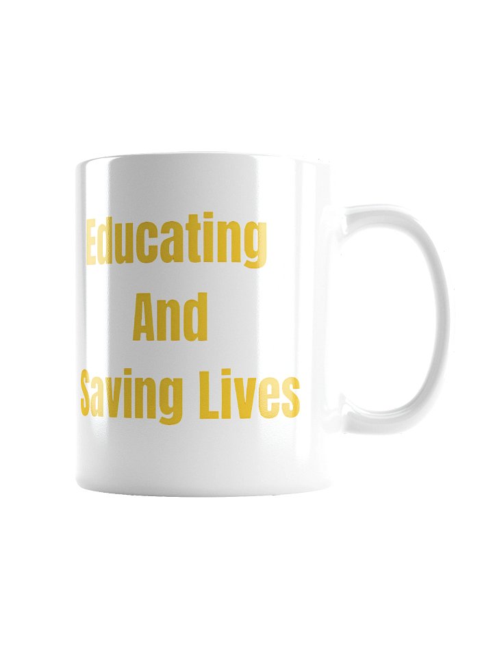 White Coffee Mug With MesoMatt Logo And Slogan product image (6)