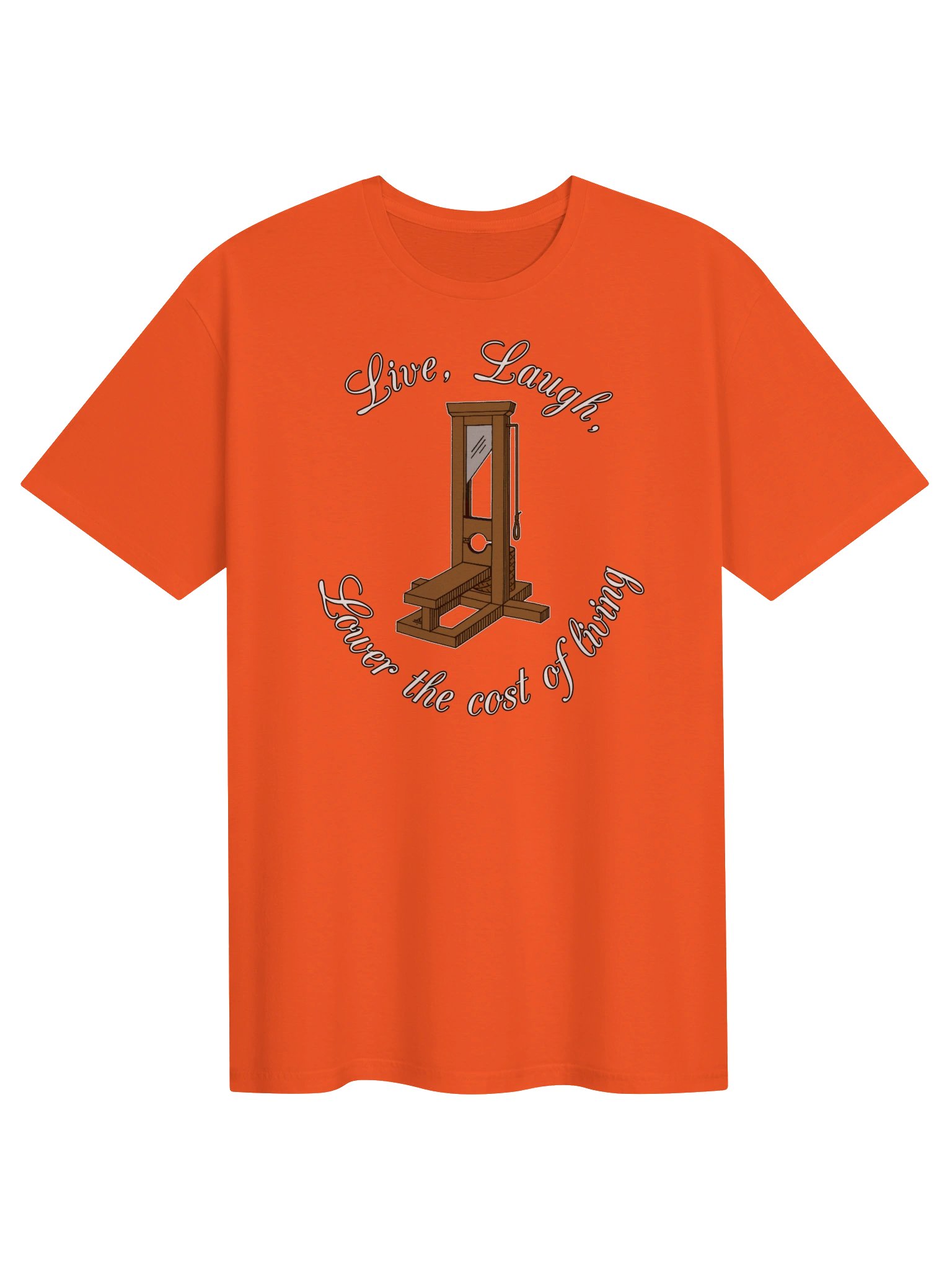 Live, Laugh, Lower the cost of living shirt product image (1)