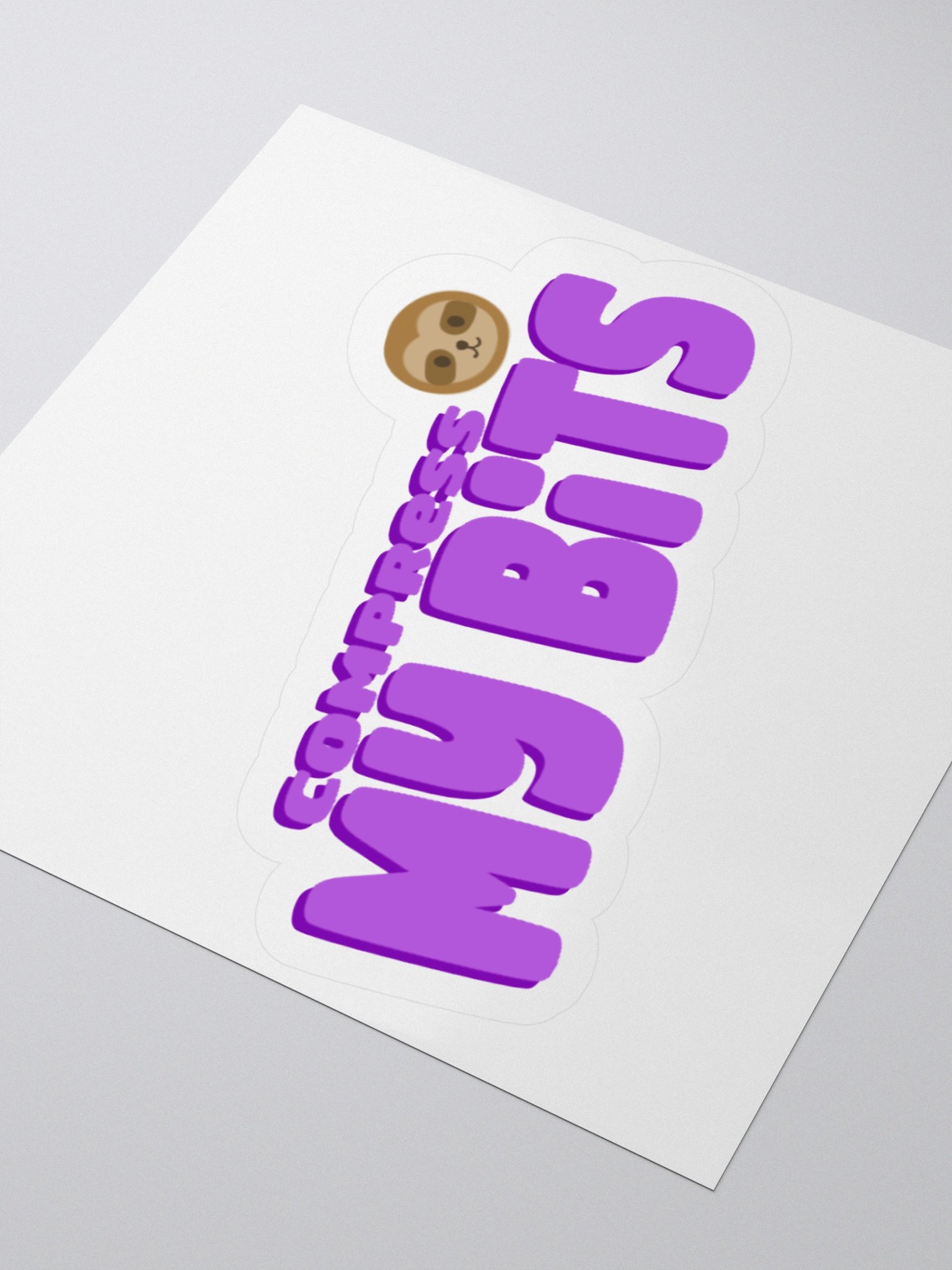 Compress My Bits Sticker product image (9)
