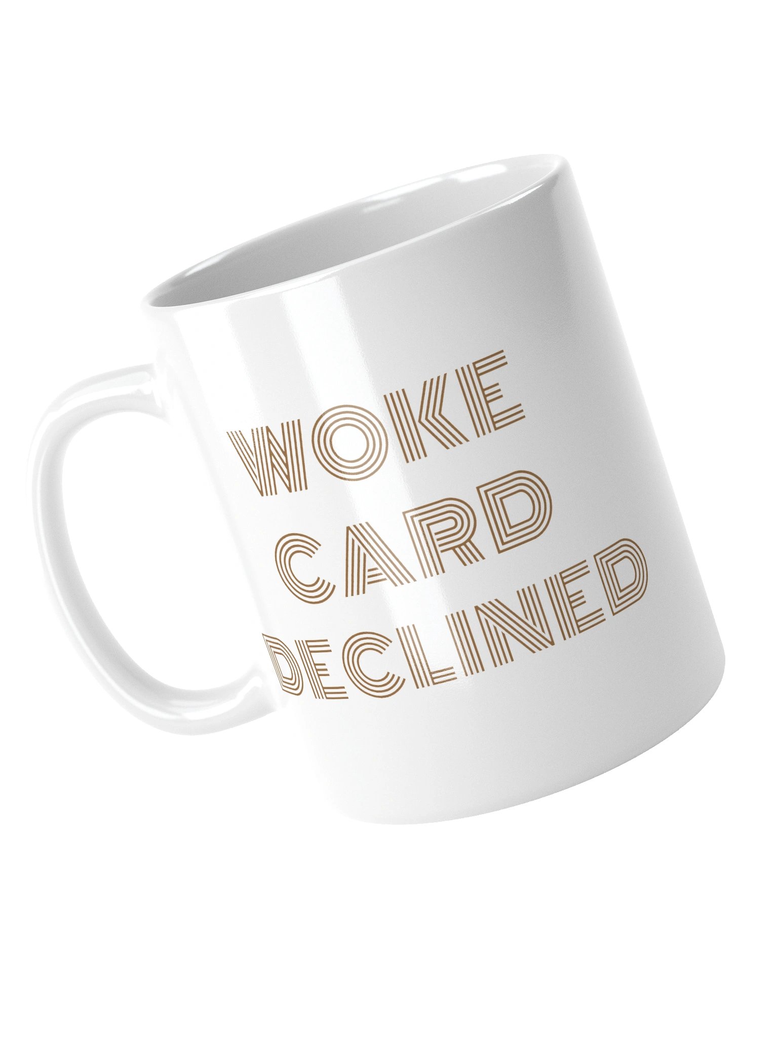 WOKE Card Declined Mug product image (4)