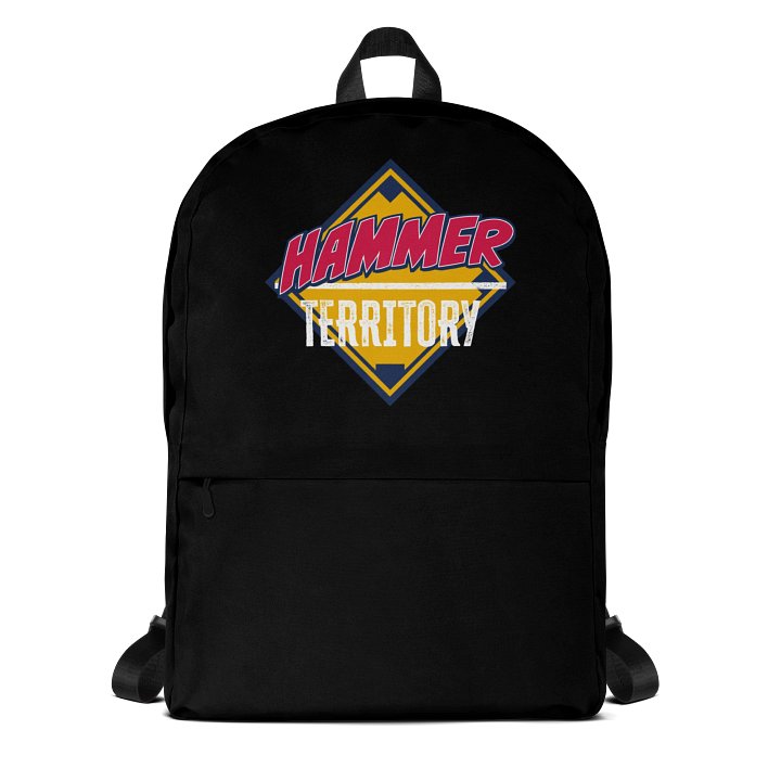 Yellow Infield Black Backpack product image (1)
