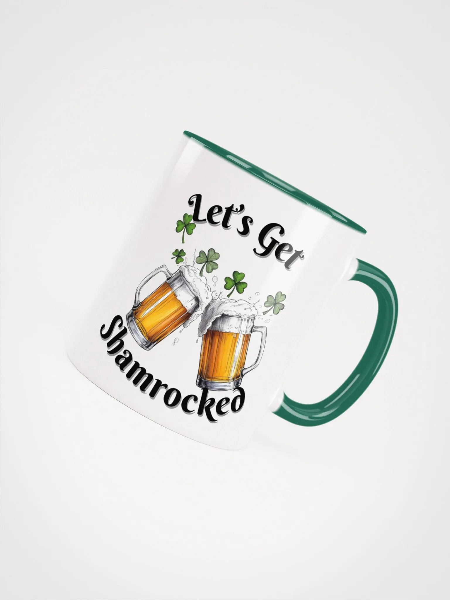 Let's Get Shamrocked Ceramic Mug product image (14)