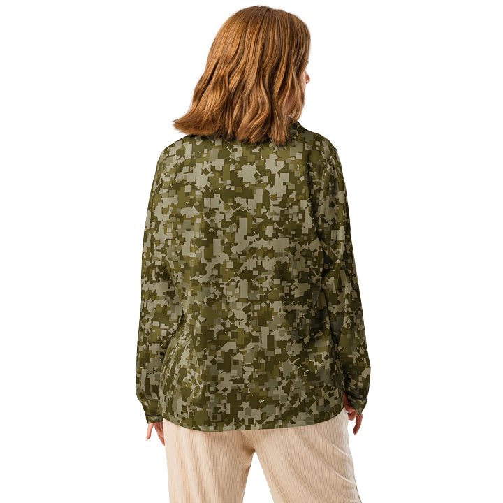 Pixelated Camo Dream Women's Pajama Top product image (2)
