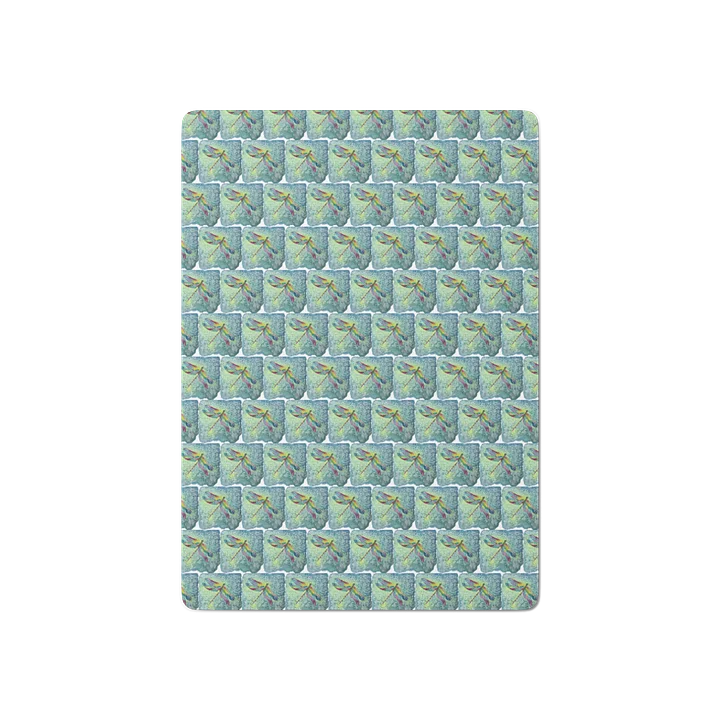 Vibrant Dragonfly Tile Poker Deck product image (1)