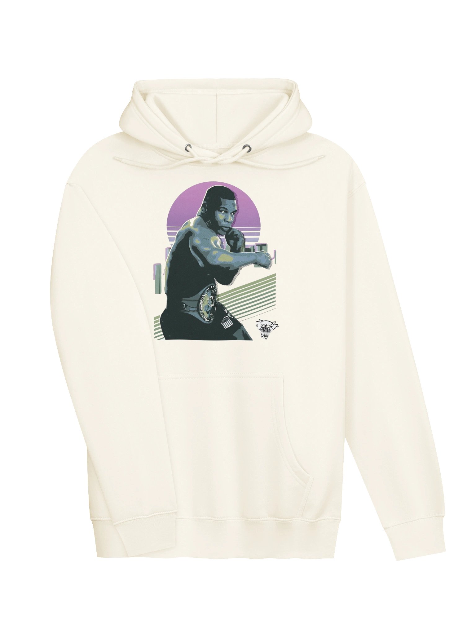 MIKE TYSON RETRO SYNTHWAVE HOODIE product image (15)