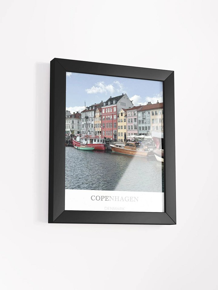 Copenhager - Framed High-Quality Matte Poster product image (2)