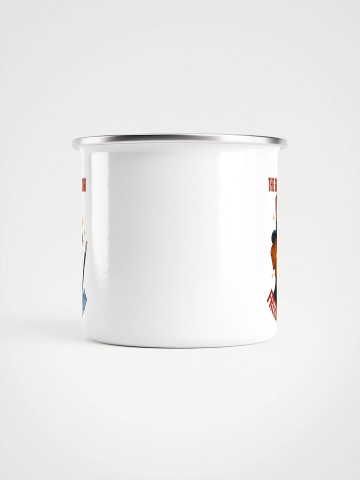 the great paw-dini freedom edition enamel mug product image (2)