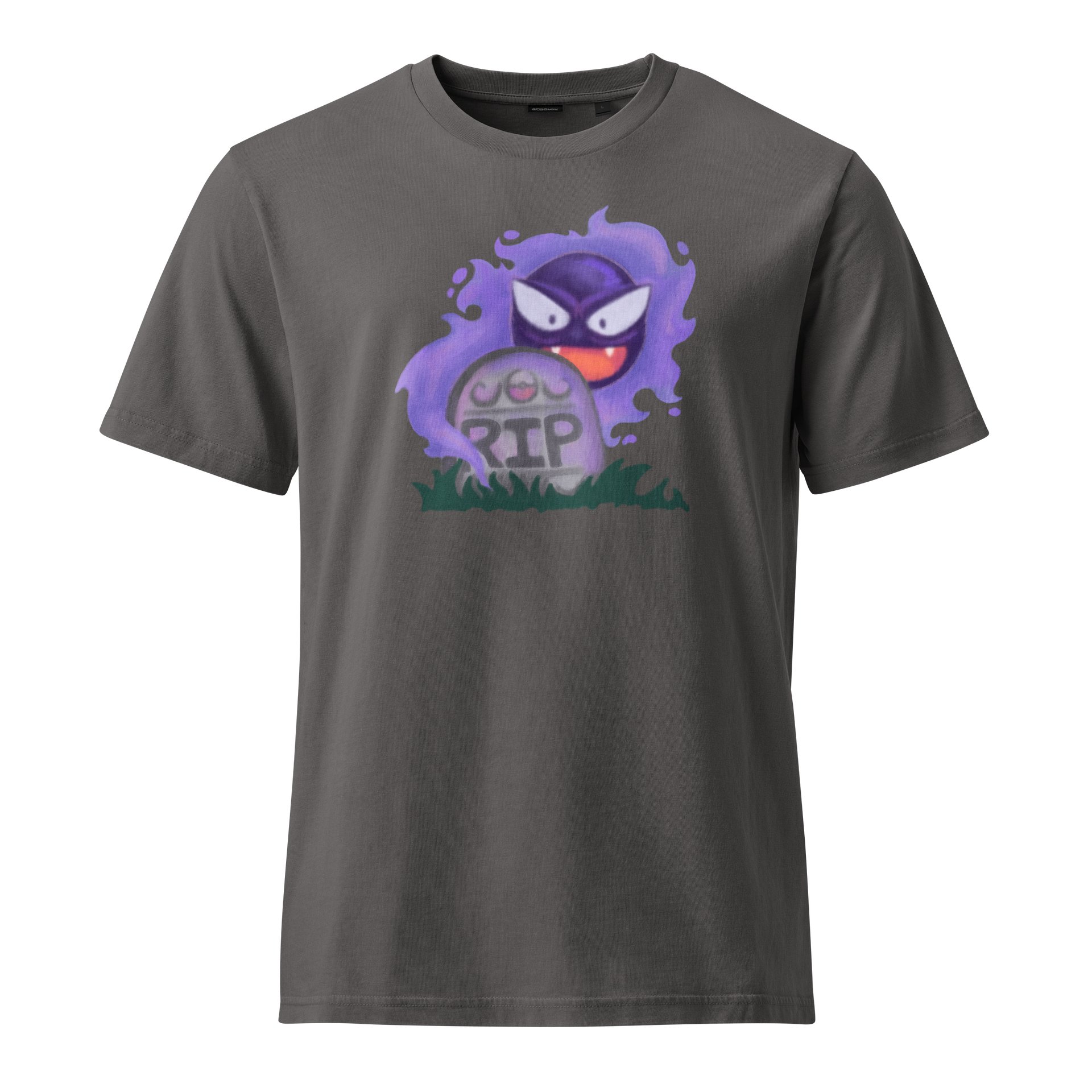 Ghastly RIP Unisex Garment Dyed T-Shirt product image (2)