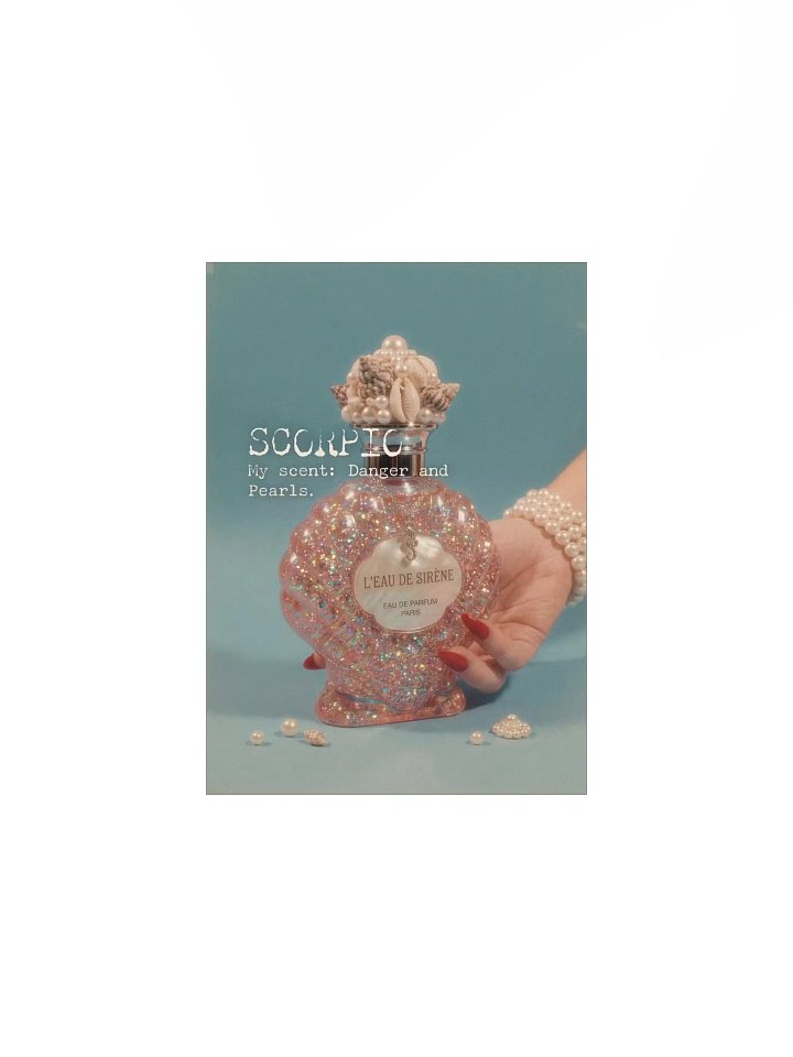 Scorpio Mermaid Zodiac Print product image (1)