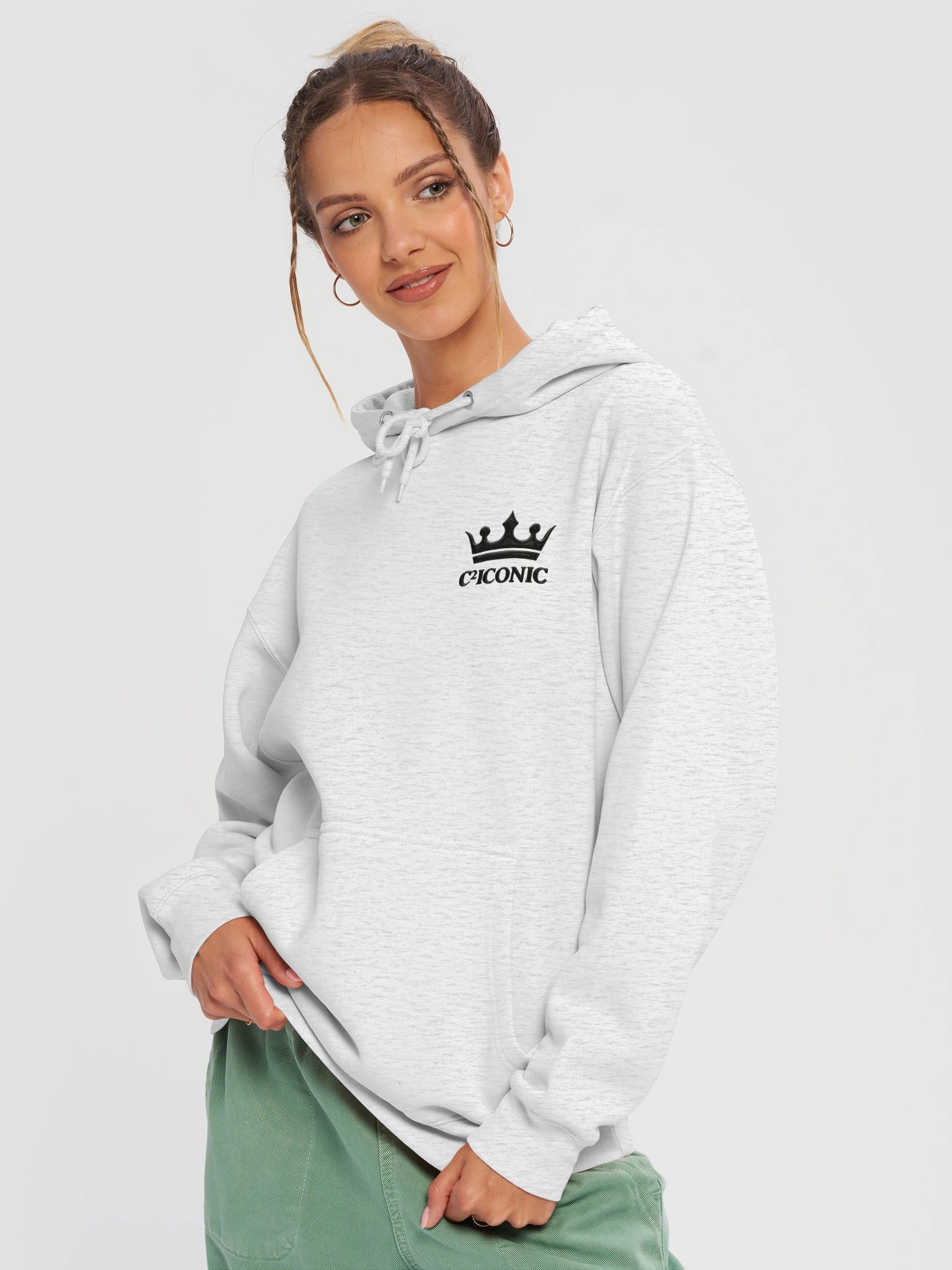 C² ICONIC | Crown Logo Pullover Hoodie product image (3)