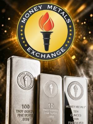 Hefty Silver Bars for Serious Silver Stackers | Money Metals If you could only choose one, which would it be? 🥈 100 oz Money Metals Silver Bar  🥈 10 oz Cast Silver Bar (.9999 Fine Silver)  🥈 10 oz Minted Silver Bar Physical silver, wealth preservation, sound money, and beautiful bullion all in one lineup. Money Metals continues to deliver premium silver bars for serious stackers. Money Metals Exchange  Silver Bullion - Silver Bars  . . . . . . . . . . . . . . . . . . #Silver #SilverBullion #SilverStacking #SilverBars #PreciousMetals
