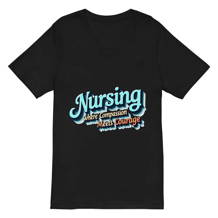 Compassion Meets Courage V-Neck Tee product image (3)