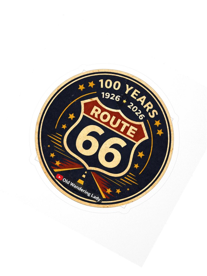Route 66 Centennial Badge Edition Sticker product image (2)