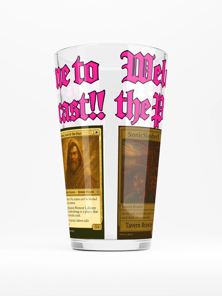 Fantasy Card Collectible Glass Set product image (1)