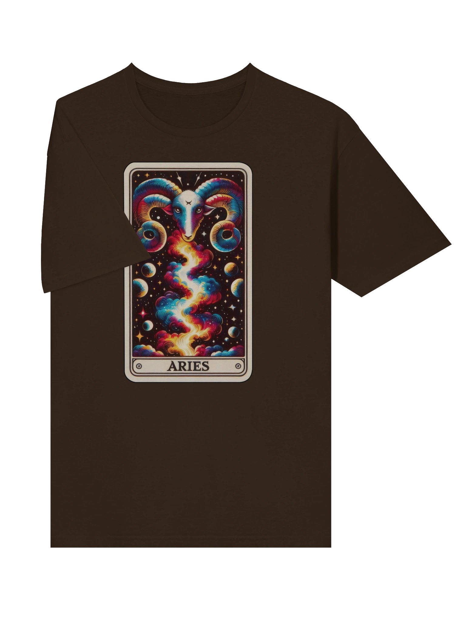 Celestial Aries Ram Unisex T-Shirt product image (5)
