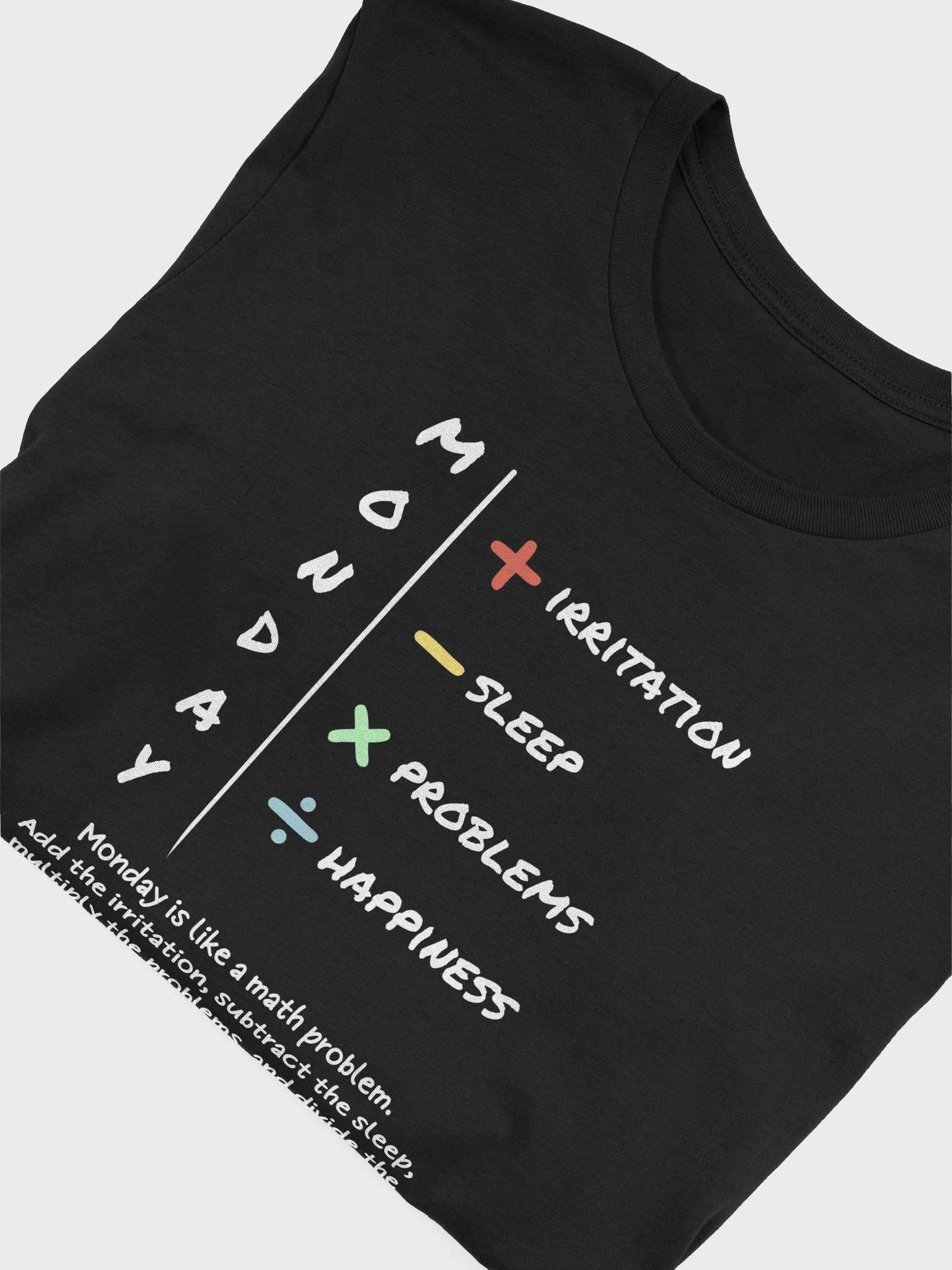 Monday is a life math problem product image (3)