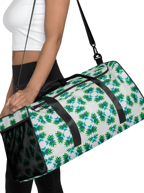 Botanical Symmetry All-Over Duffle Bag product image (11)
