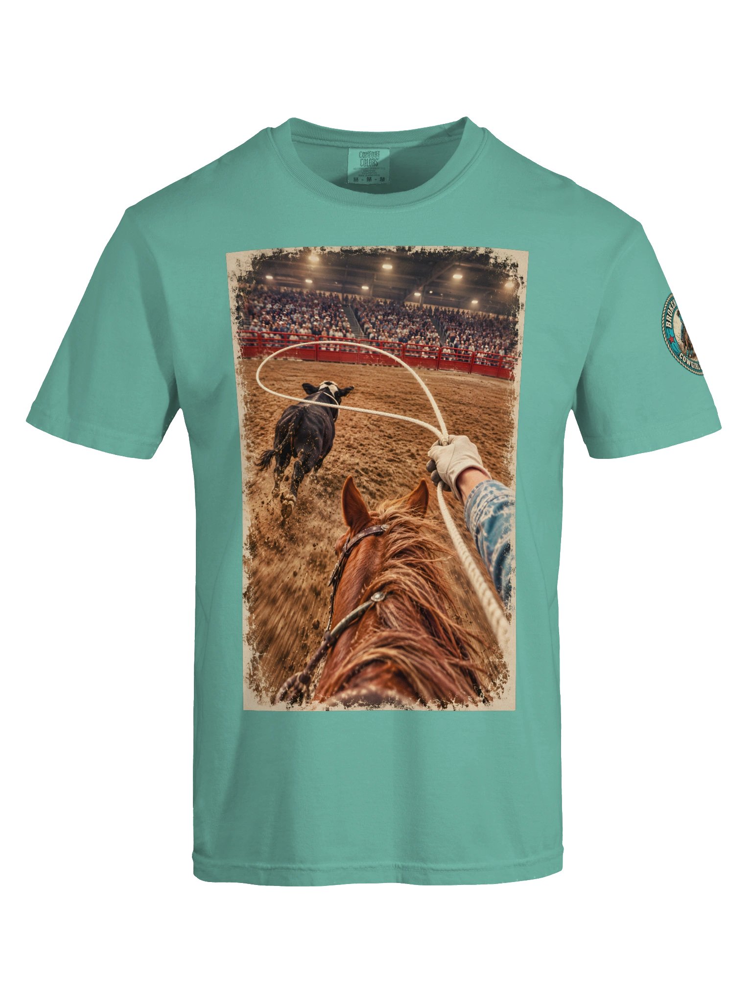 Breakaway Roping Shirt — Two-Sided POV Rodeo Tee | Broken Cowgirl™ product image (11)