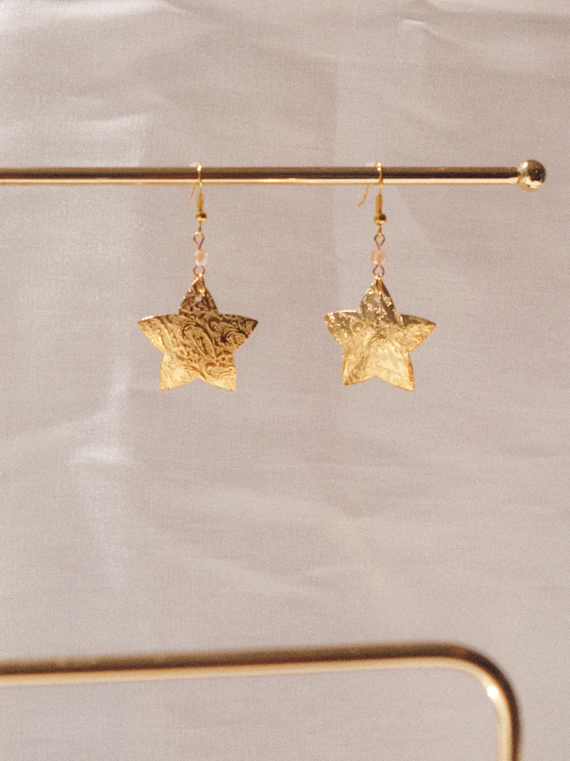 Golden star - Citrine earrings ⭐️ product image (2)