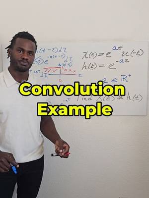 Convolution Example - Solve for x(t) * h(t) Follow me on:  YouTube: https://www.youtube.com/@ProfessorGovalla Instagram: www.instagram.com/professorgovalla TikTok: www.tiktok.com/@professorgovalla Check out the webpage: https://professorgovalla.com/