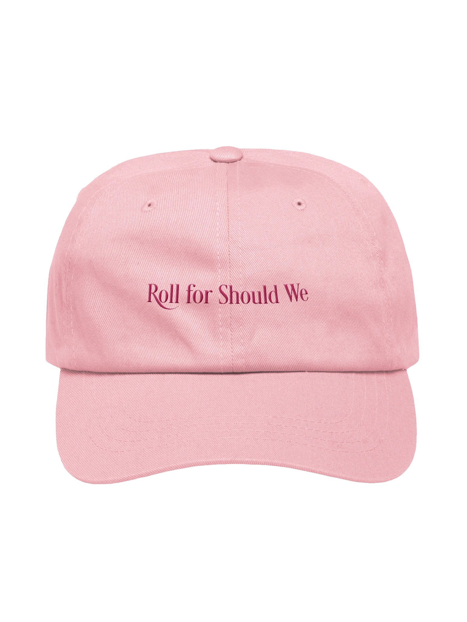 Roll for Should We Hat - Pink product image (1)
