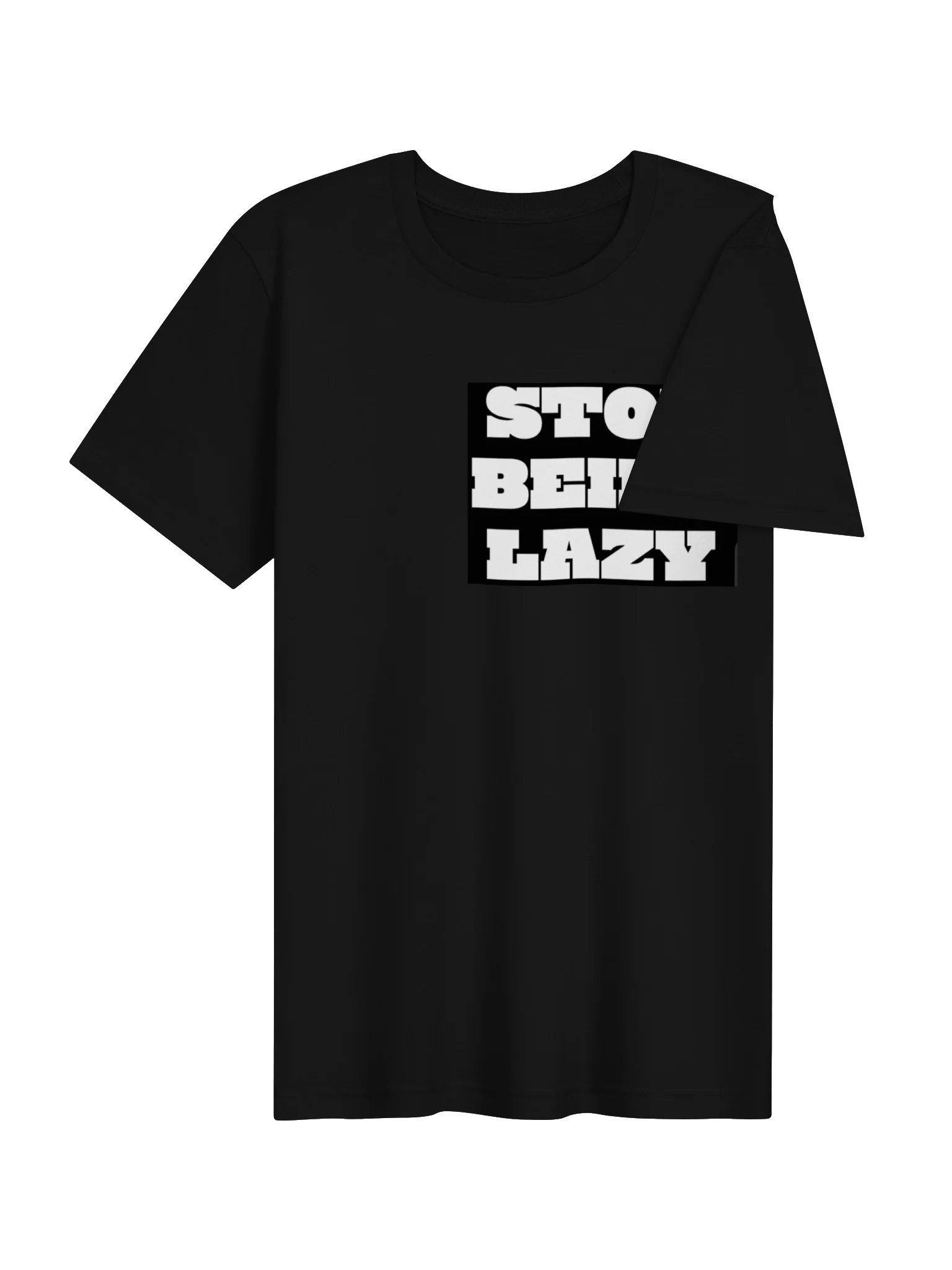 Stop Being Lazy — Classic Logo Tee product image (4)