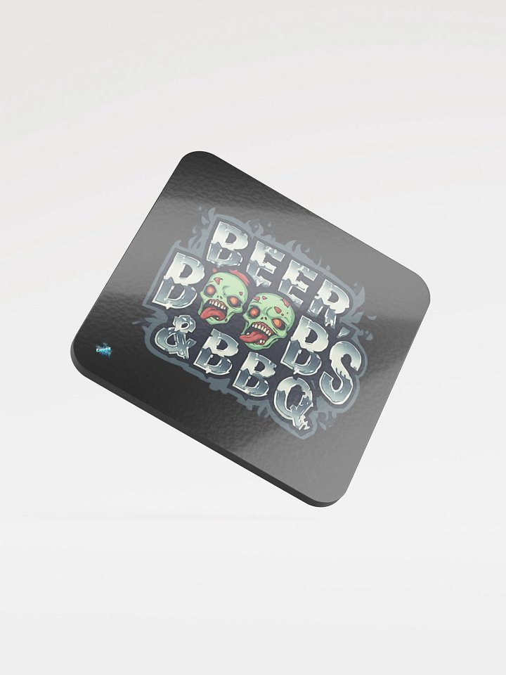 Beer, Boobs & BBQ Coaster product image (1)