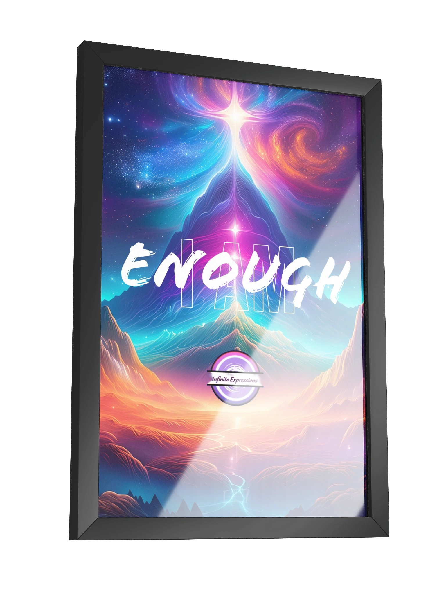 Poster & Frame - I AM ENOUGH product image (3)