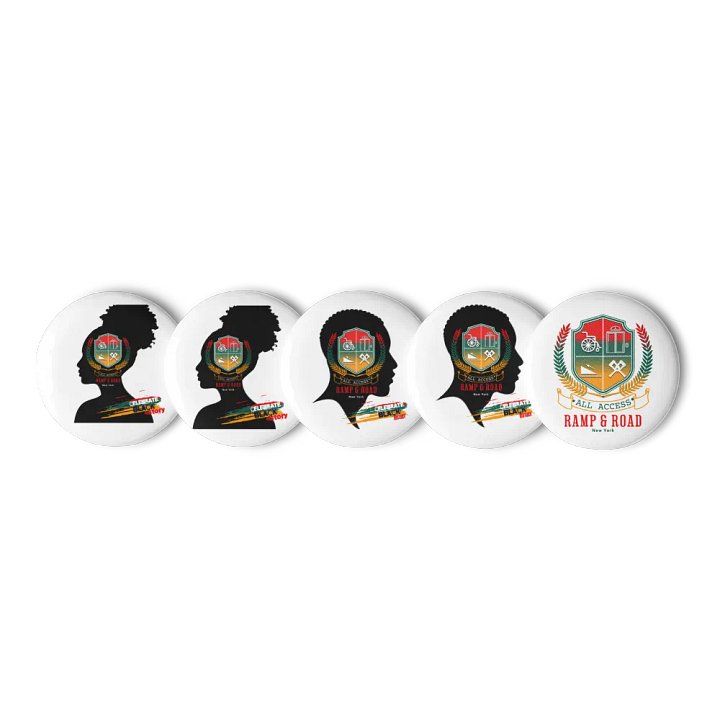 Celebrate Black History Pin Button Set product image (2)