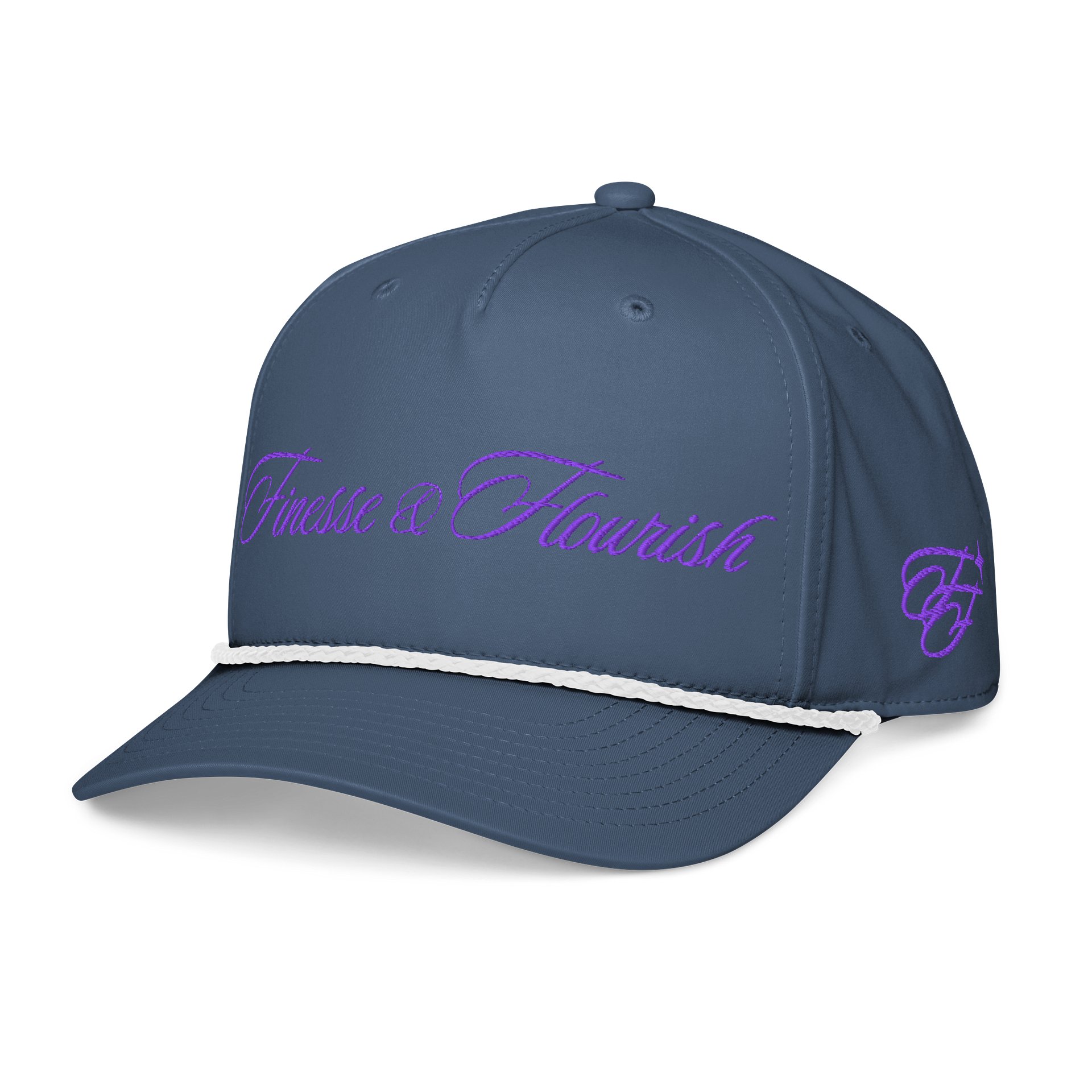 F&F Script Five-Panel Classic Rope Cap (PUR) product image (4)