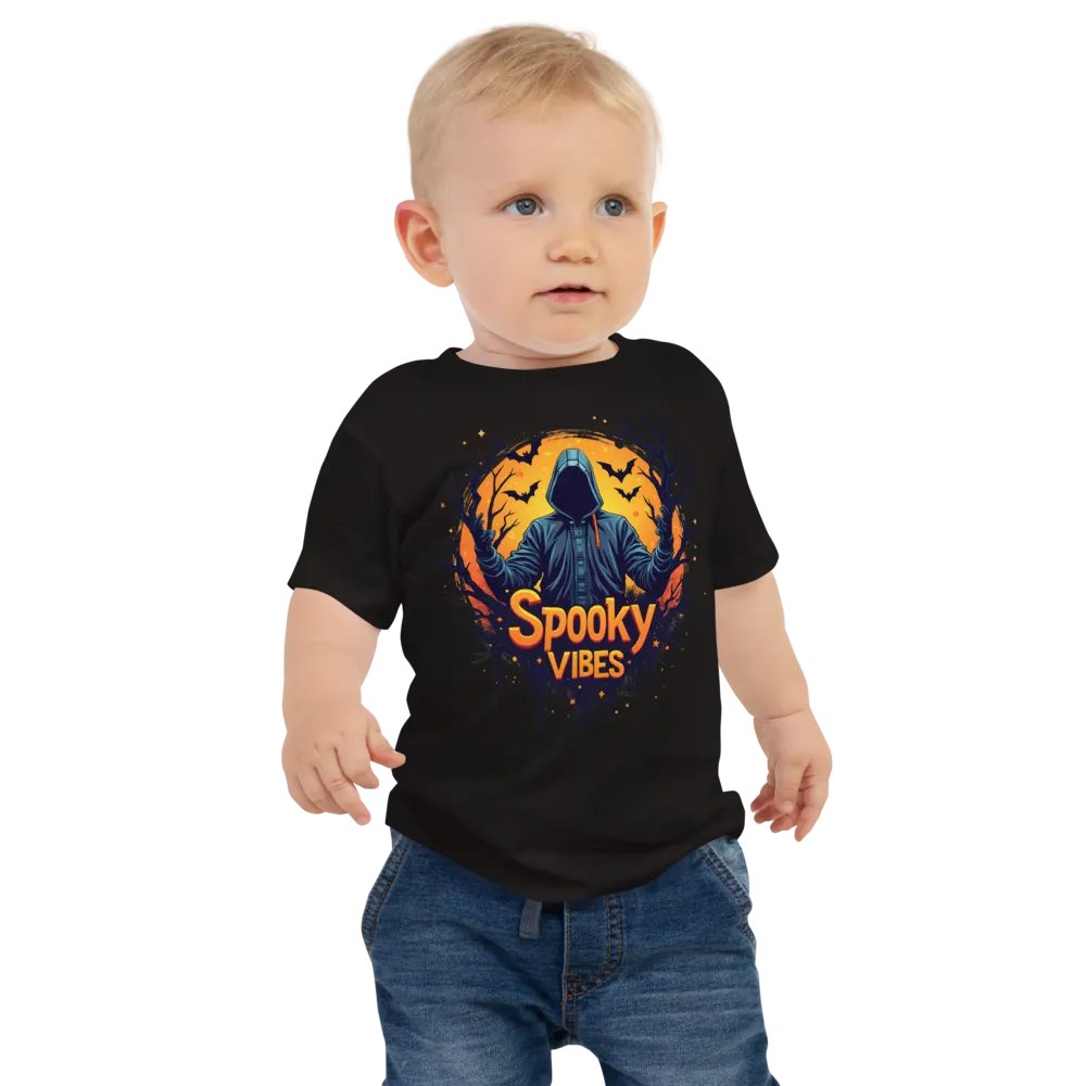 Spooky Vibes Baby Tee product image (1)