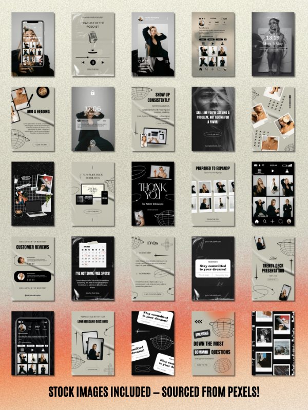 MRR/PLR Pinterest Templates for Coaching product image (5)