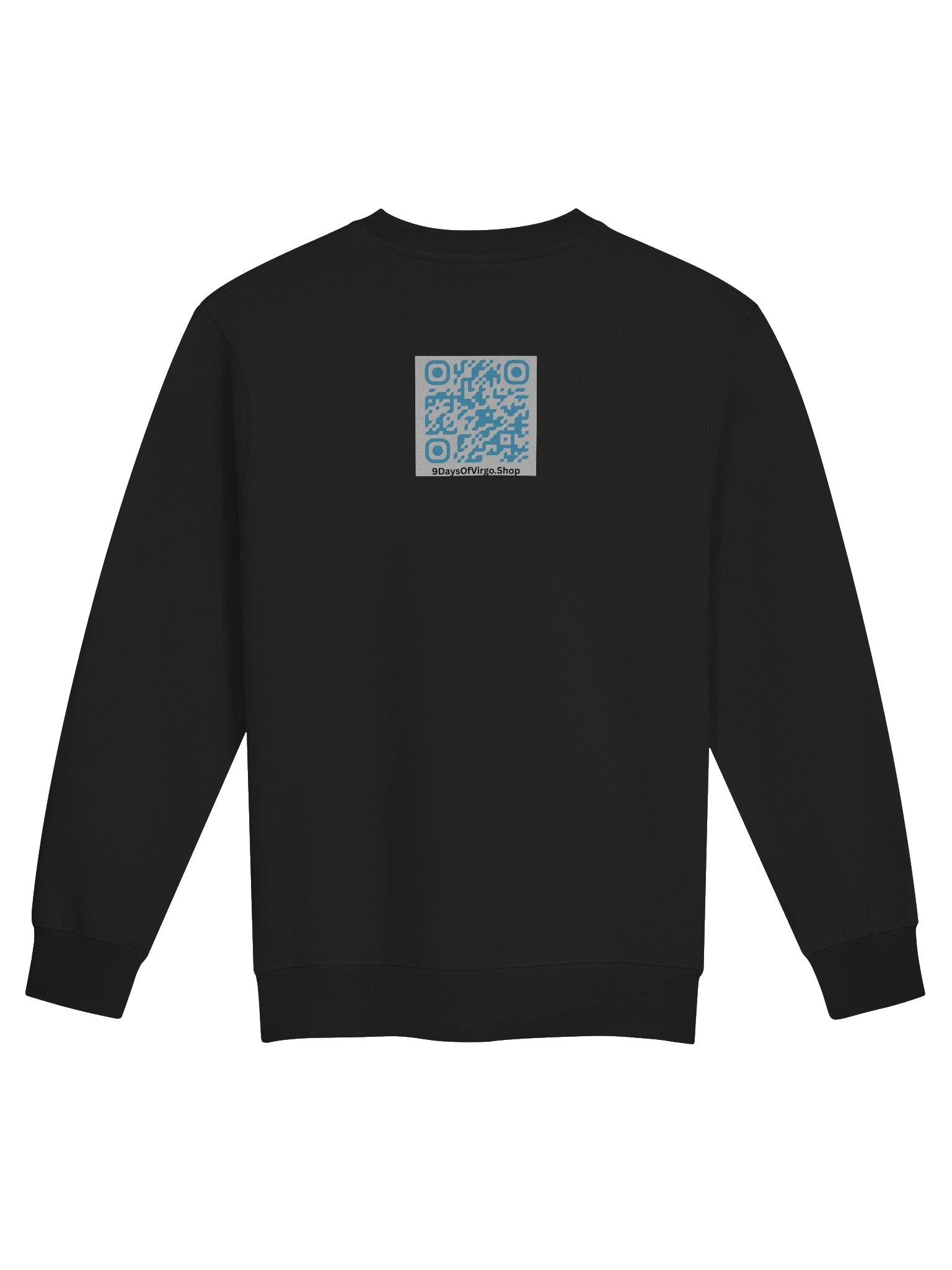 'I ♥ VIRGO ME' Straight Black Crewneck Sweatshirt- product image (3)