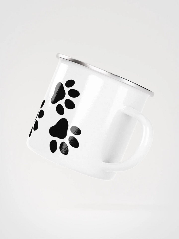 Walking paw print ceramic mug product image (2)
