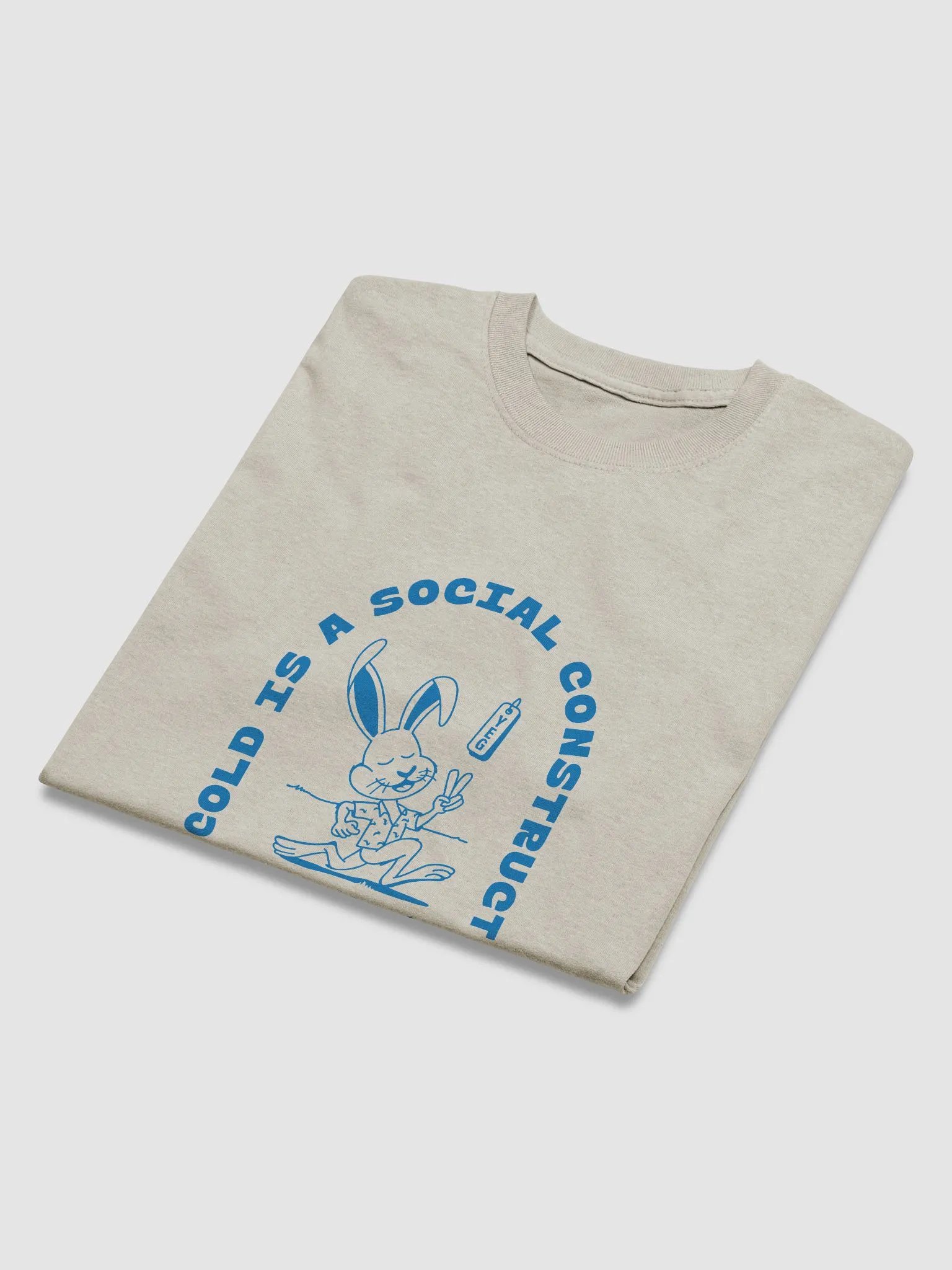 Graphic Tee - Cold is a social construct product image (4)