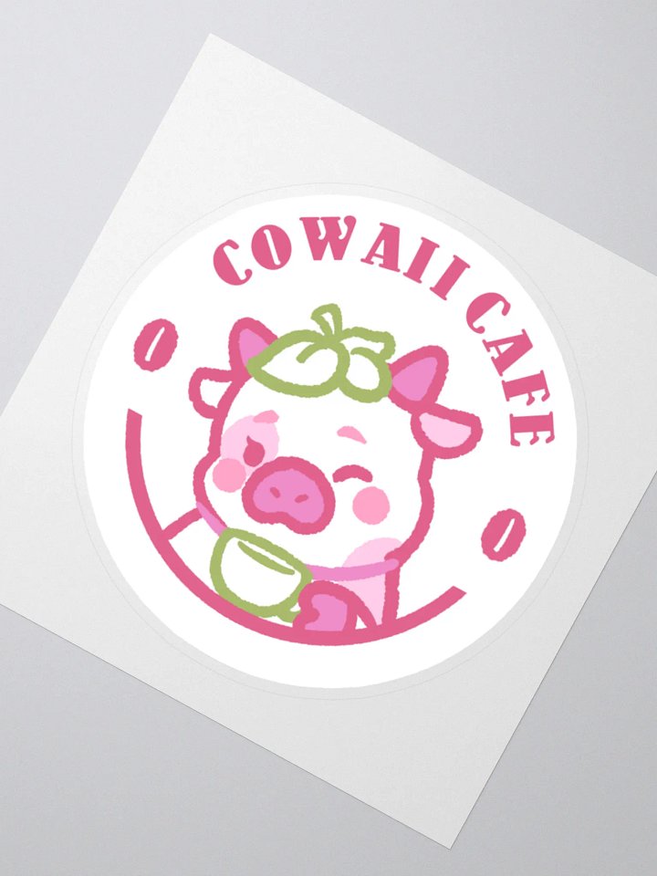 Cowaii Cafe Sticker product image (2)