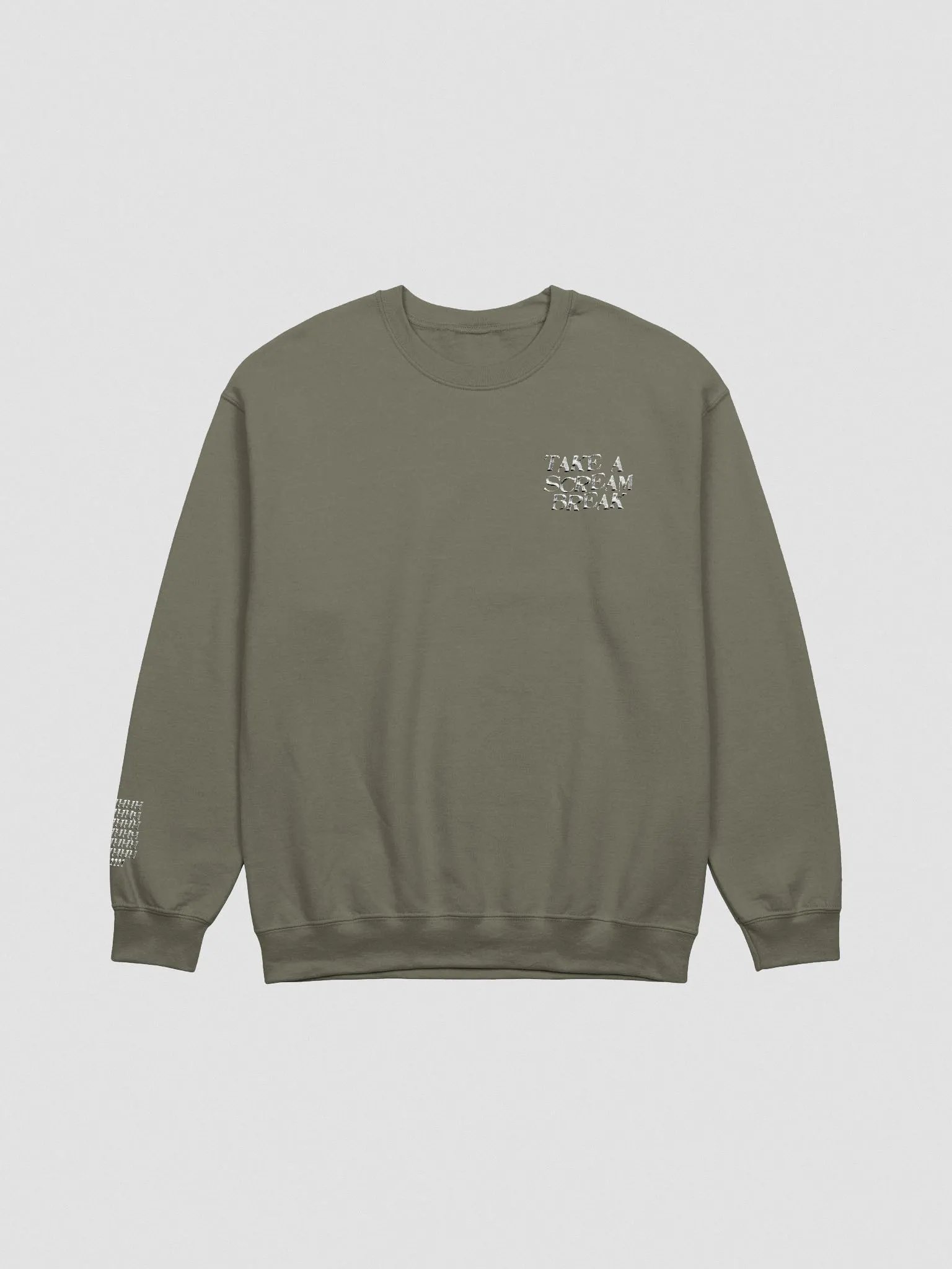 Scream Break 2.0 Sweatshirt (Embroidered) product image (4)
