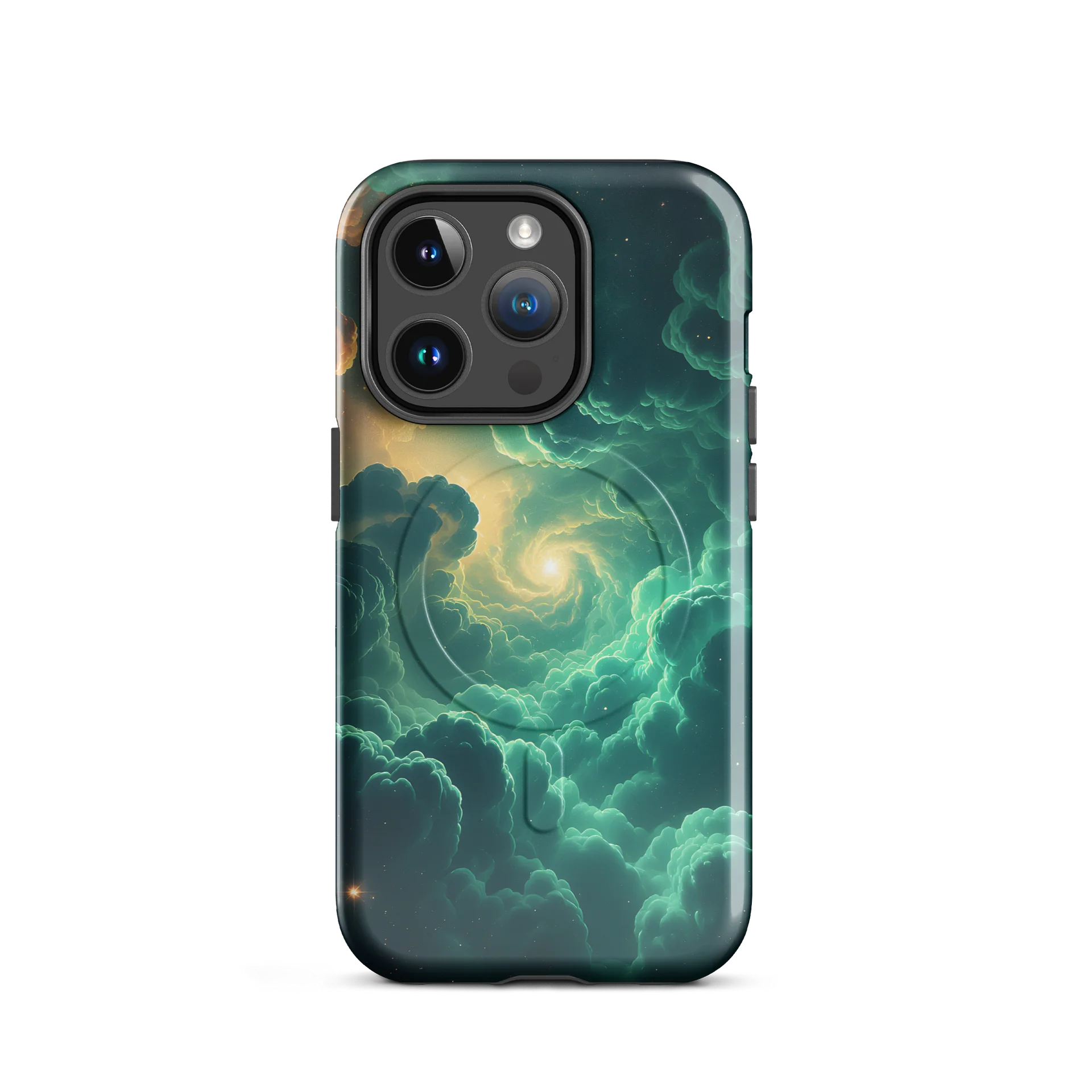 Emerald Green Nebula MagSafe Tough Case product image (19)