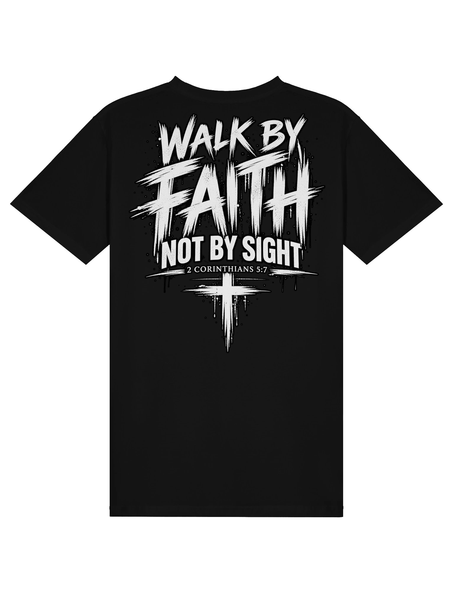 WALK BY FAITH — Christian T-Shirt product image (2)