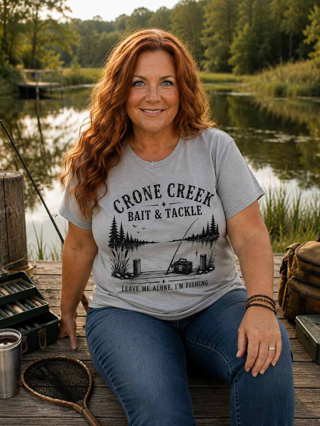 Crone Creek Bait & Tackle Tee product image (51)