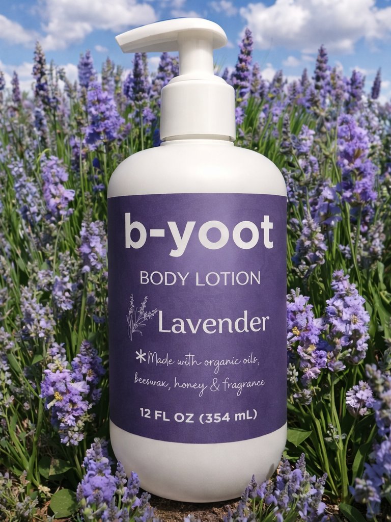 b-yoot® Organic Lavender Body Lotion product image (1)