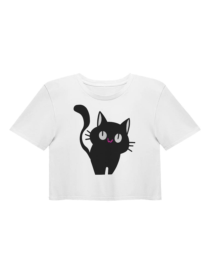 Double Sided Cat Butt Women's Premium Crop Top product image (2)