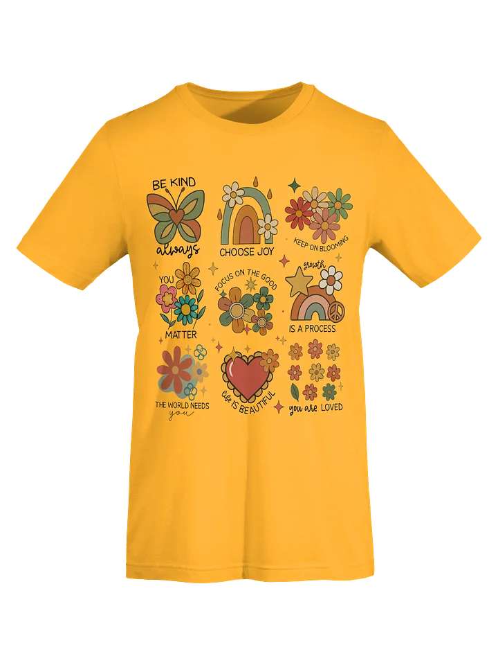 Healing Symbols – Growth and Calm Unisex T-Shirt product image (1)