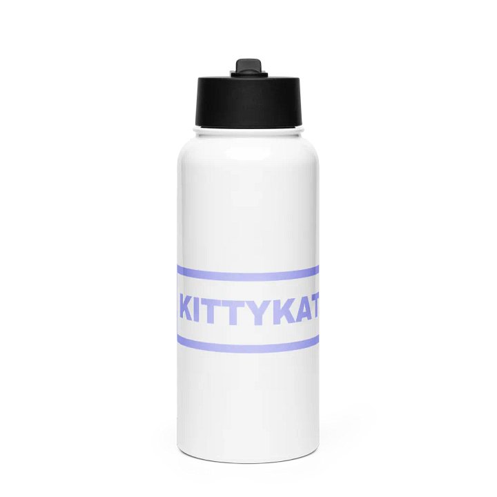 Kittykat23 Water Bottle with Straw Lid - Violet product image (1)