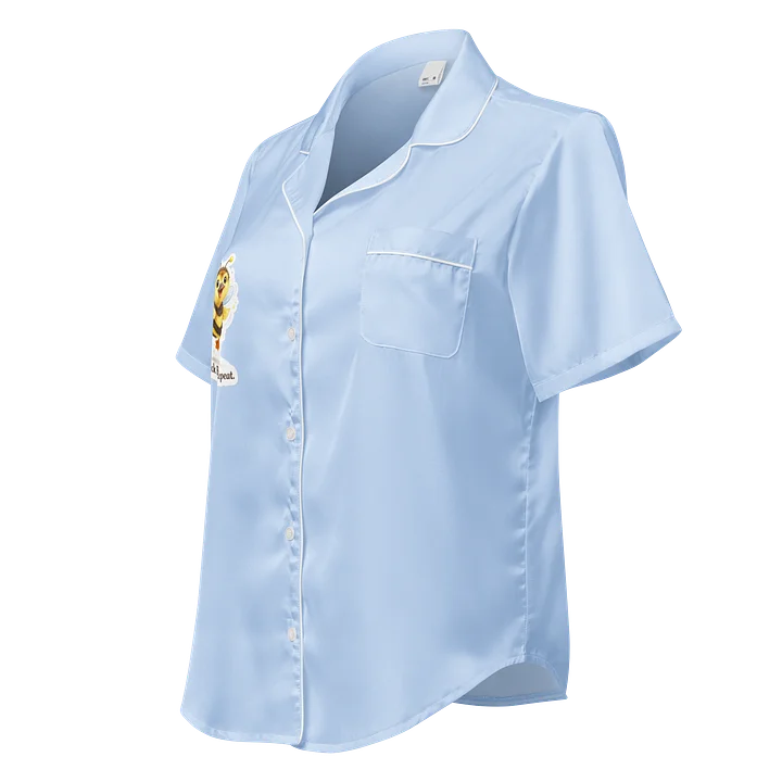 Z's Quack Buzz Repeat Pajama Top Short Sleeve. product image (1)