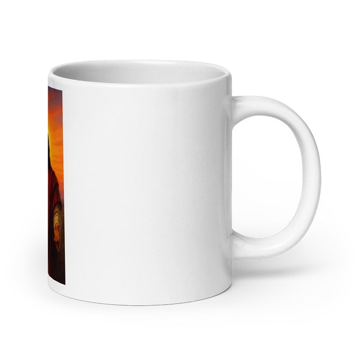 Rising Sun Robed Figure Mug product image (3)