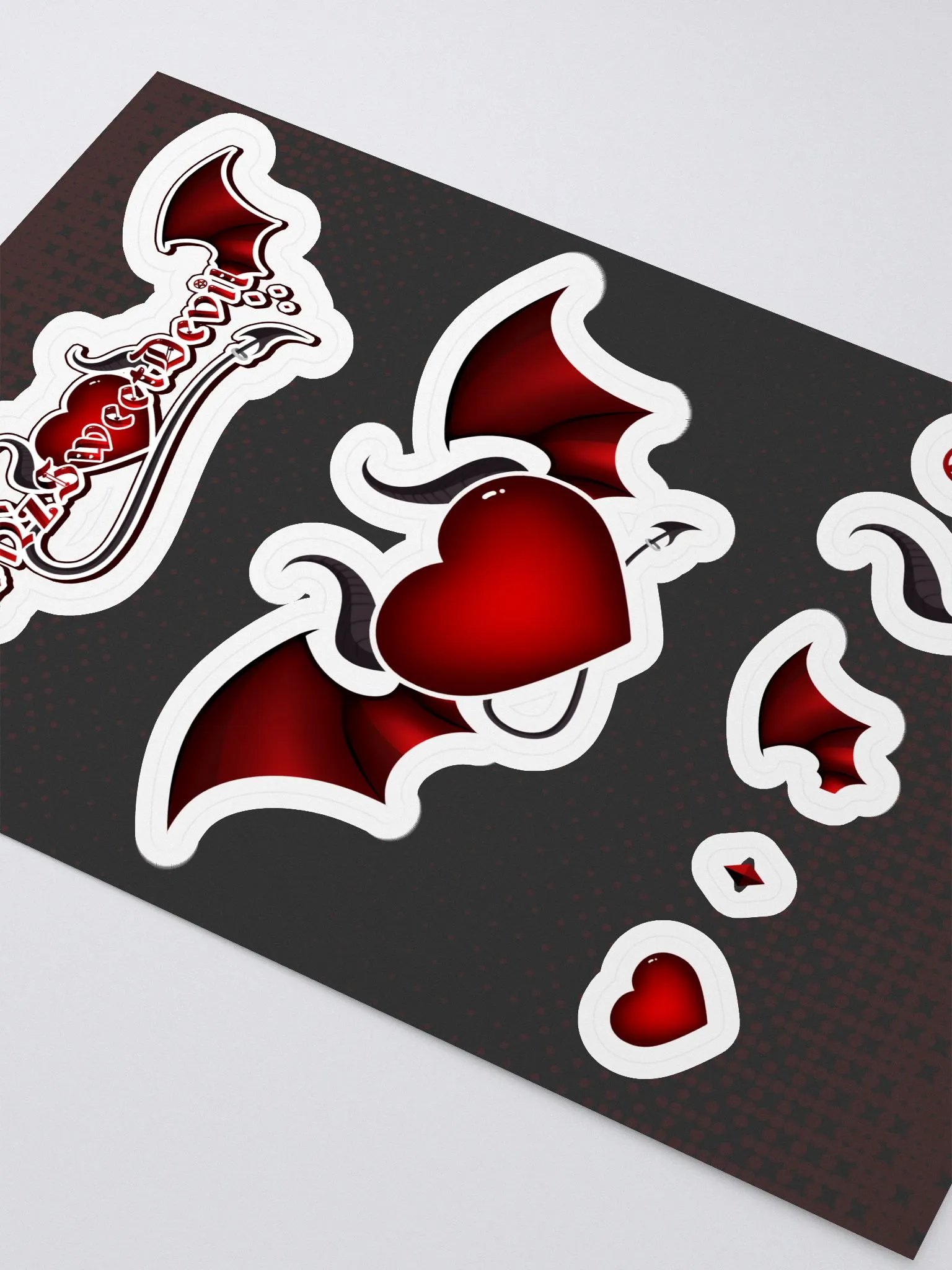 MzSweetDevil 2.0 Logo Sticker Sheet product image (2)